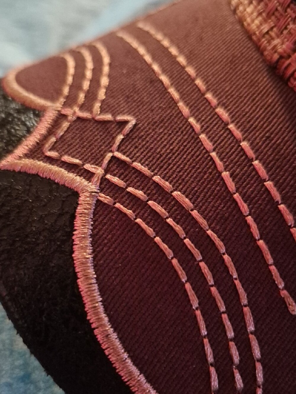 Dakine Brown Woven Trucker Cap with Rodeo Patch - Picture 9 of 10